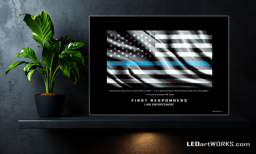 Honoring Heroes: The First Responders Collection by LEDartWORKS