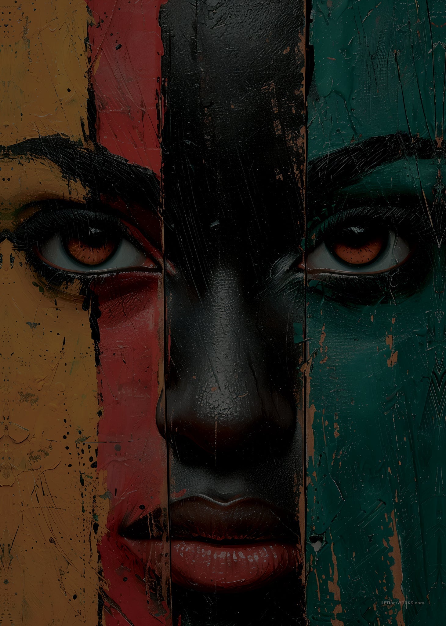 Fragments of Reality – Illuminated Wall Art