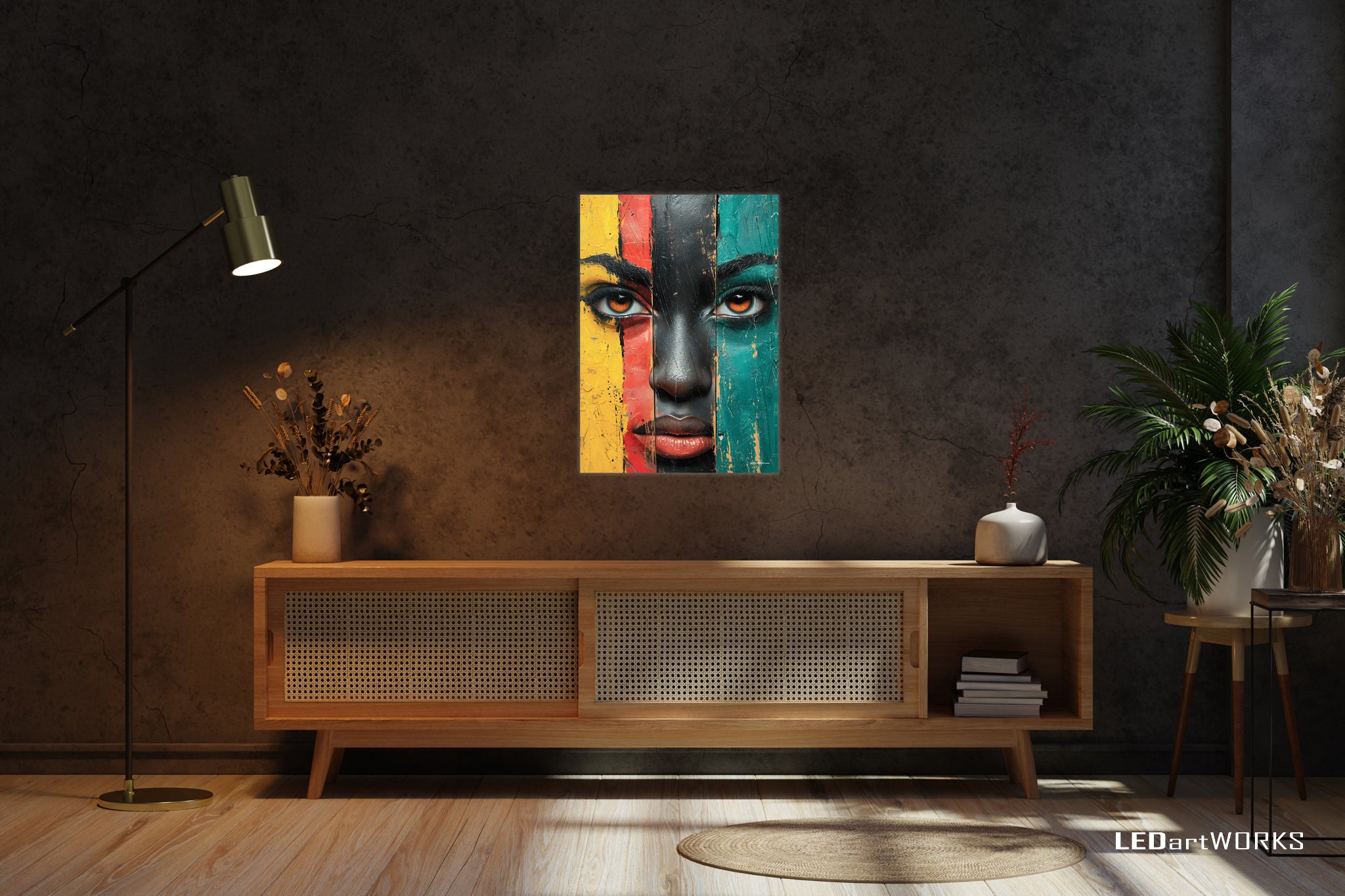 Fragments of Reality – Illuminated Wall Art
