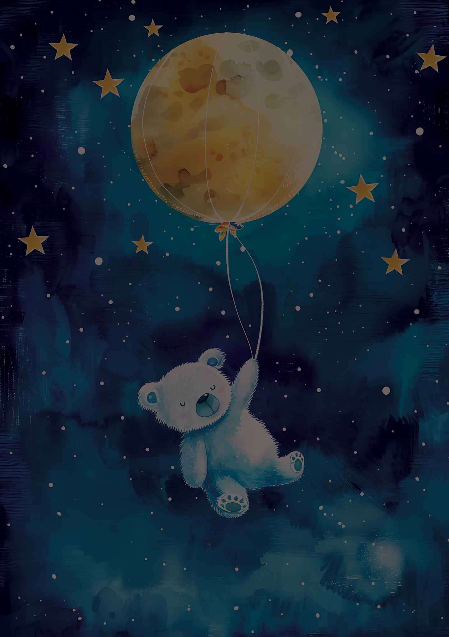 Moon Bear – Illuminated Wall Art