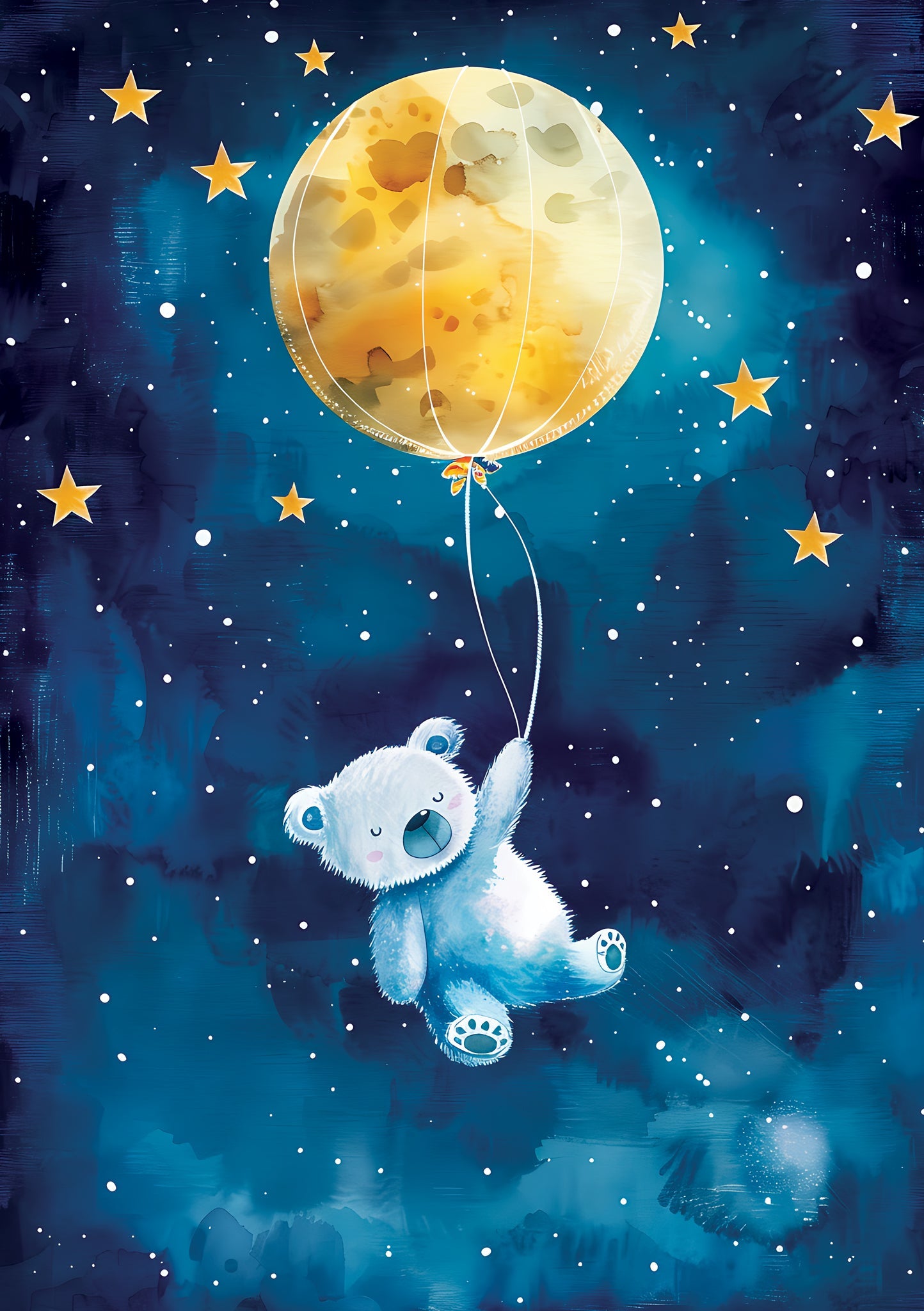 Moon Bear – Illuminated Wall Art