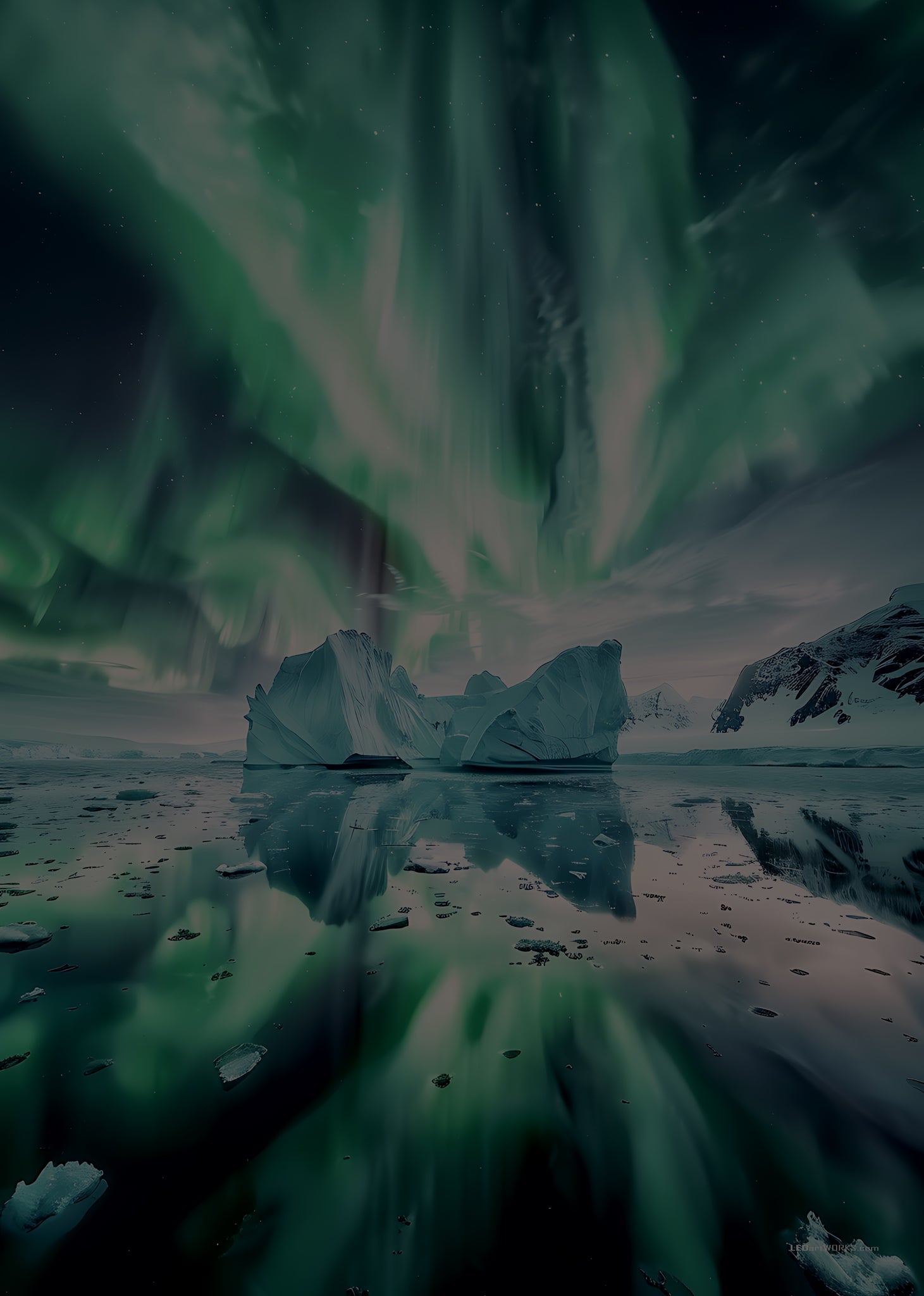 Veil of the North – Illuminated Wall Art