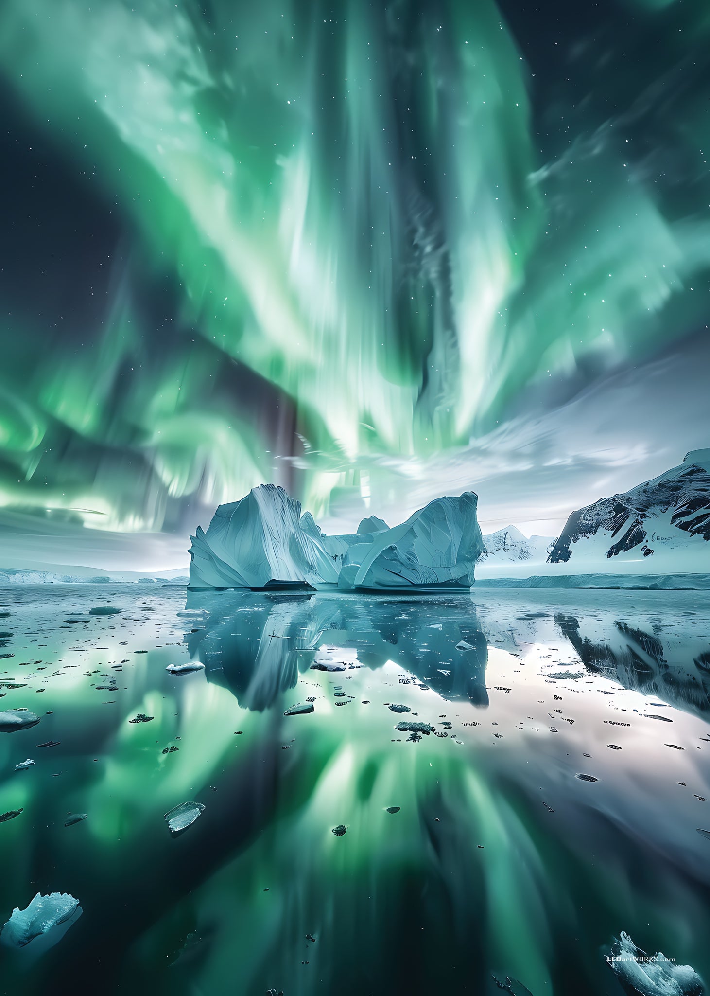 Veil of the North – Illuminated Wall Art