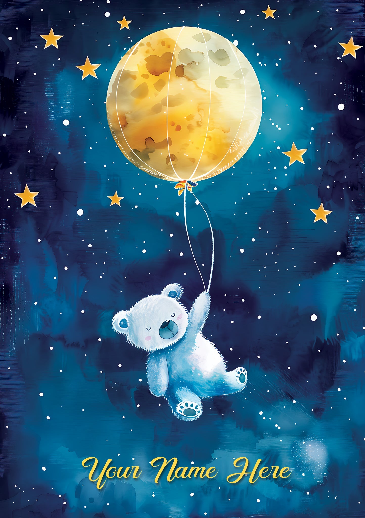 Moon Bear – Illuminated Wall Art